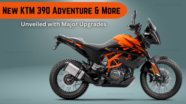 All-New KTM 390 Adventure Unveiled with Major Upgrades