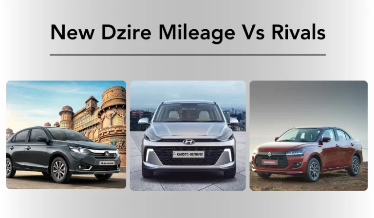 New Maruti Dzire Vs Amaze Vs Aura