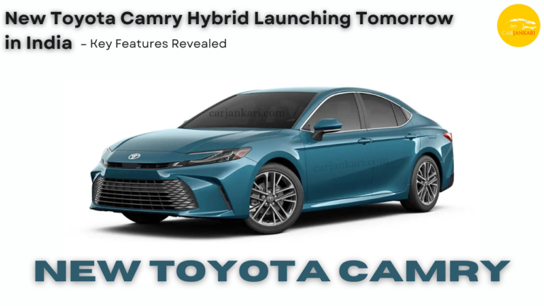 New Toyota Camry Hybrid Launching 2025 in India